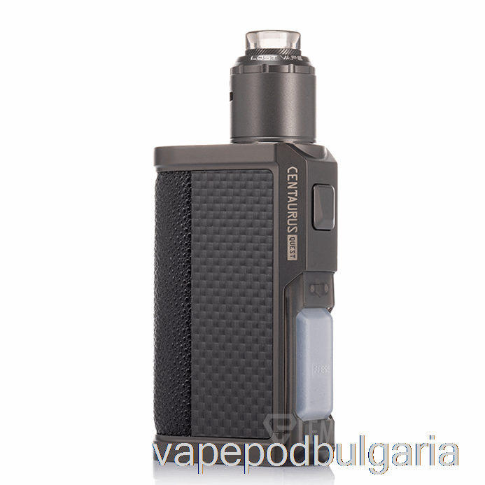 Vape Технически характеристики Lost Vape Centaurus Quest 100w Squonk Kit Gunmetal / Pearl Fish